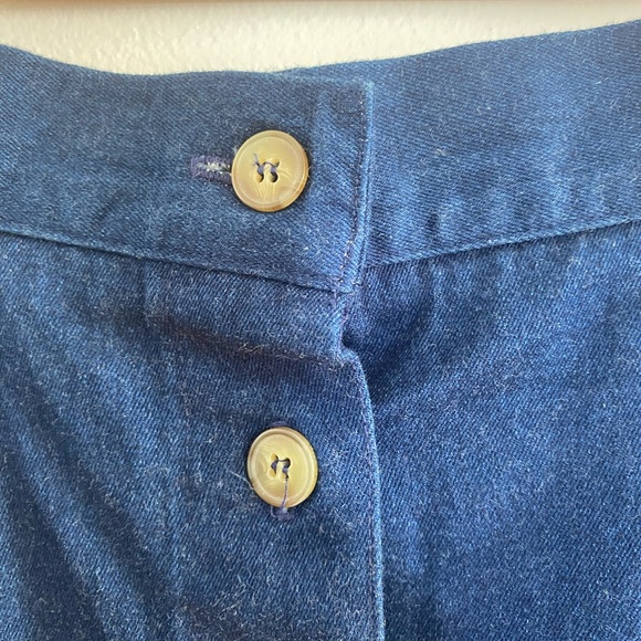 Vintage classic Long jeans look skirt - Picture 3 of 7